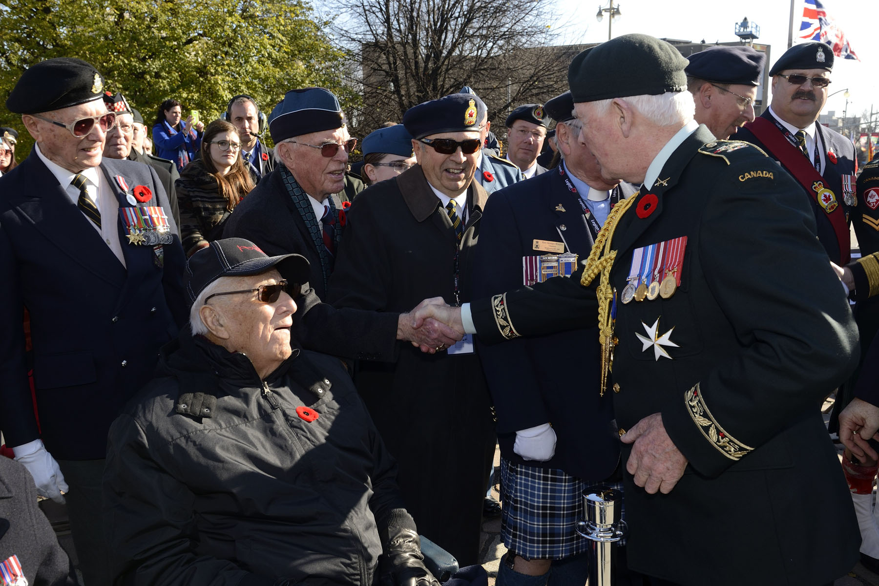 The Governor General of Canada > Photos > Remembrance Day - Royal Tour 2014