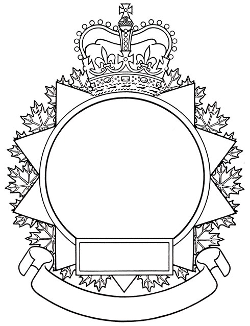 Badge Frame for Divisions, Groups and Army Formations of the Canadian ...