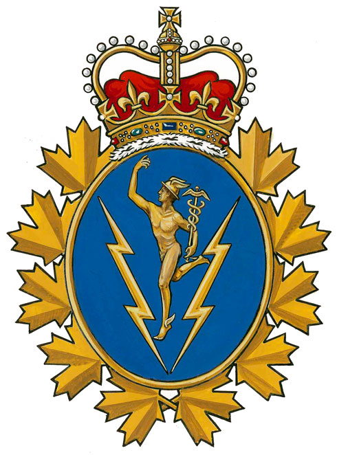 Insigne de la Branche des communications et de l'électronique