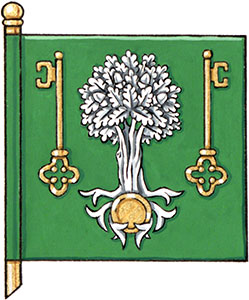 Drapeau d'Andrew George Woodward