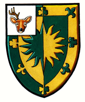 Differenced Arms for Shelby Alexandra Noonan, daughter of Peter William Noonan