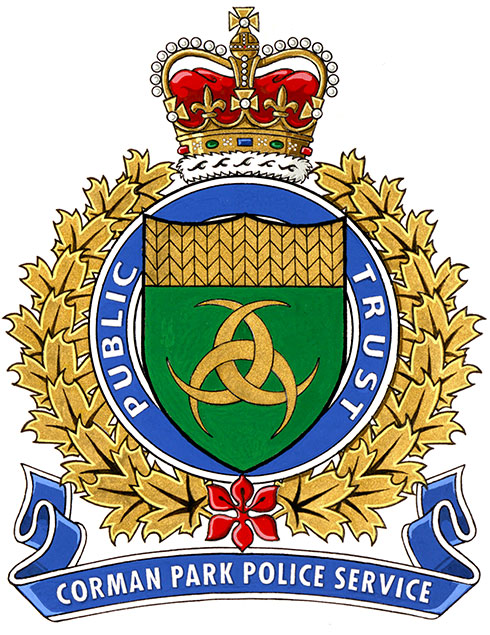 Badge of the Corman Park Police Service