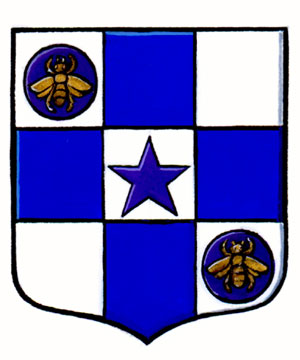 Differenced Arms for William Houtart-Massé, son of Alain Massé