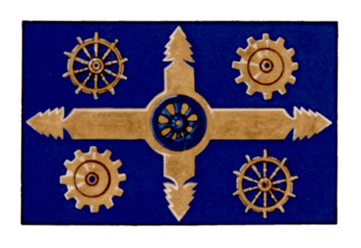 Flag of the Corporation of the Town of Midland
