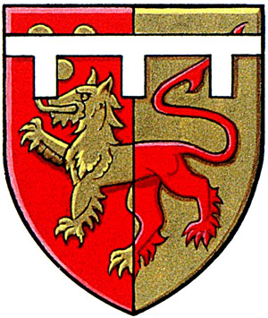 Differenced Arms for Jacqueline May Reid Vasile, daughter of George Gordon Reid