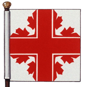 Flag of The St. George's Society of Toronto