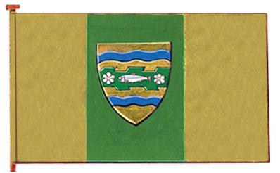 Flag of the Corporation of the District of North Cowichan