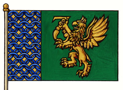 Drapeau d'Olivier Mailloux