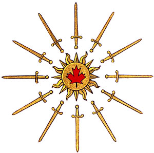 Insigne de La ligue des cadets de l'armée du Canada