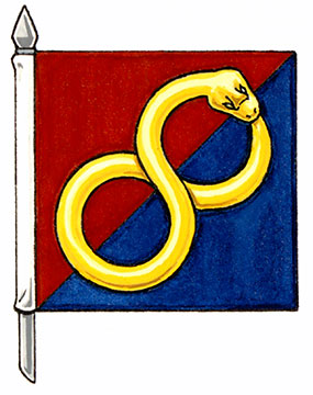 Drapeau de l'American Society of Heating, Refrigerating and Air Conditioning Toronto Chapter, aussi connue sous le nom d'ASHRAE Toronto Chapter