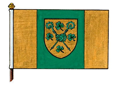 Drapeau de la Municipalité de la paroisse de Saint-Malachie