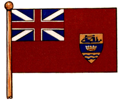 Flag of the Village of Bath