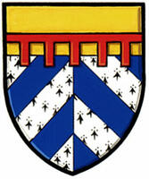 Armoiries brisées de Joseph Rosaire Jean-Michel Pitre, petit-fils de Joseph Albert Guy Rosaire Lavigne