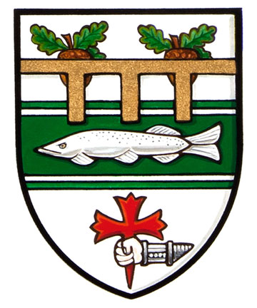 Differenced Arms for Jeanita Marie Badner, step-daughter of John Francis Archibald Pyke