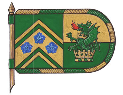 Drapeau de Thomas Alfred Curley
