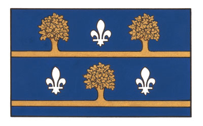 Flag of the Fédération québécoise des sociétés de généalogie