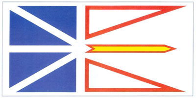 Drapeau de la Province de Terre-Neuve-et-Labrador