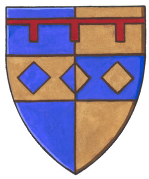 Differenced Arms for Florence Boyer Plourde, daughter of Joseph Louis Pierre Plourde