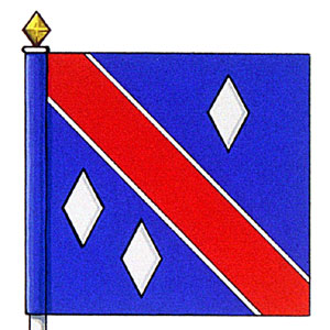Drapeau d'Edith Anna Du Val Brochet