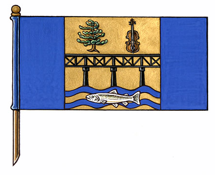 Flag of The Corporation of the Town of Parry Sound