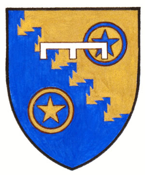 Differenced Arms for Isabelle Jocelyne Comeau, daughter of Jocelyne Roy Vienneau