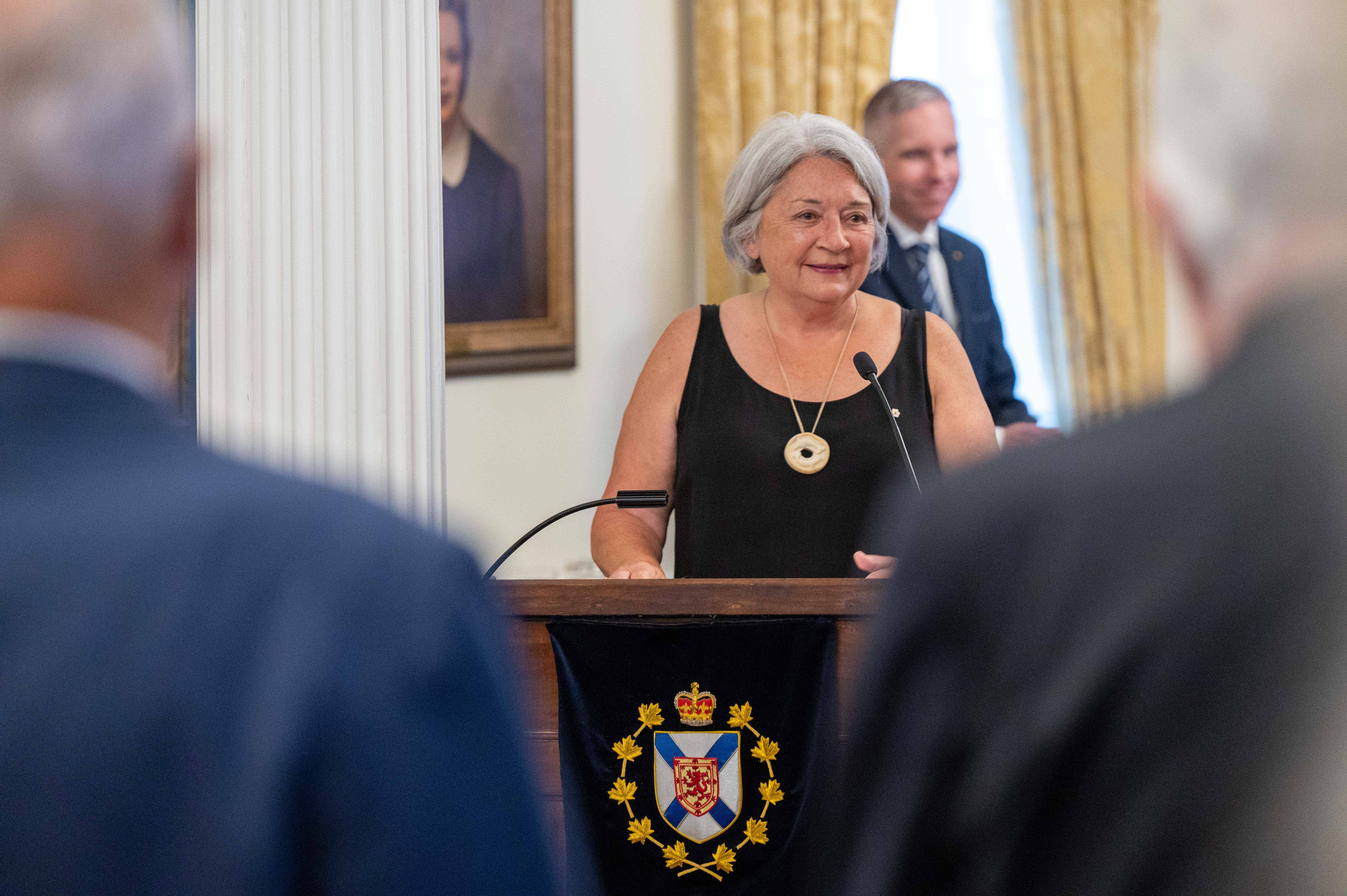 La gouverneure générale Mary Simon prononce son discours