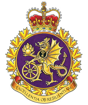 Canadian Forces Material Support Group Badge