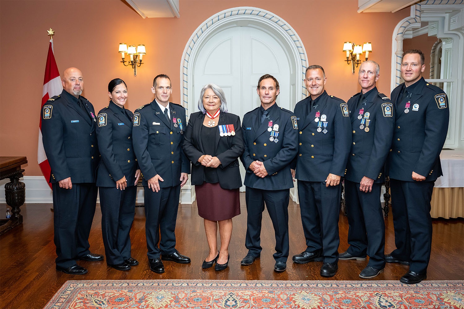 Members of the Service de police de la Ville de Montréal