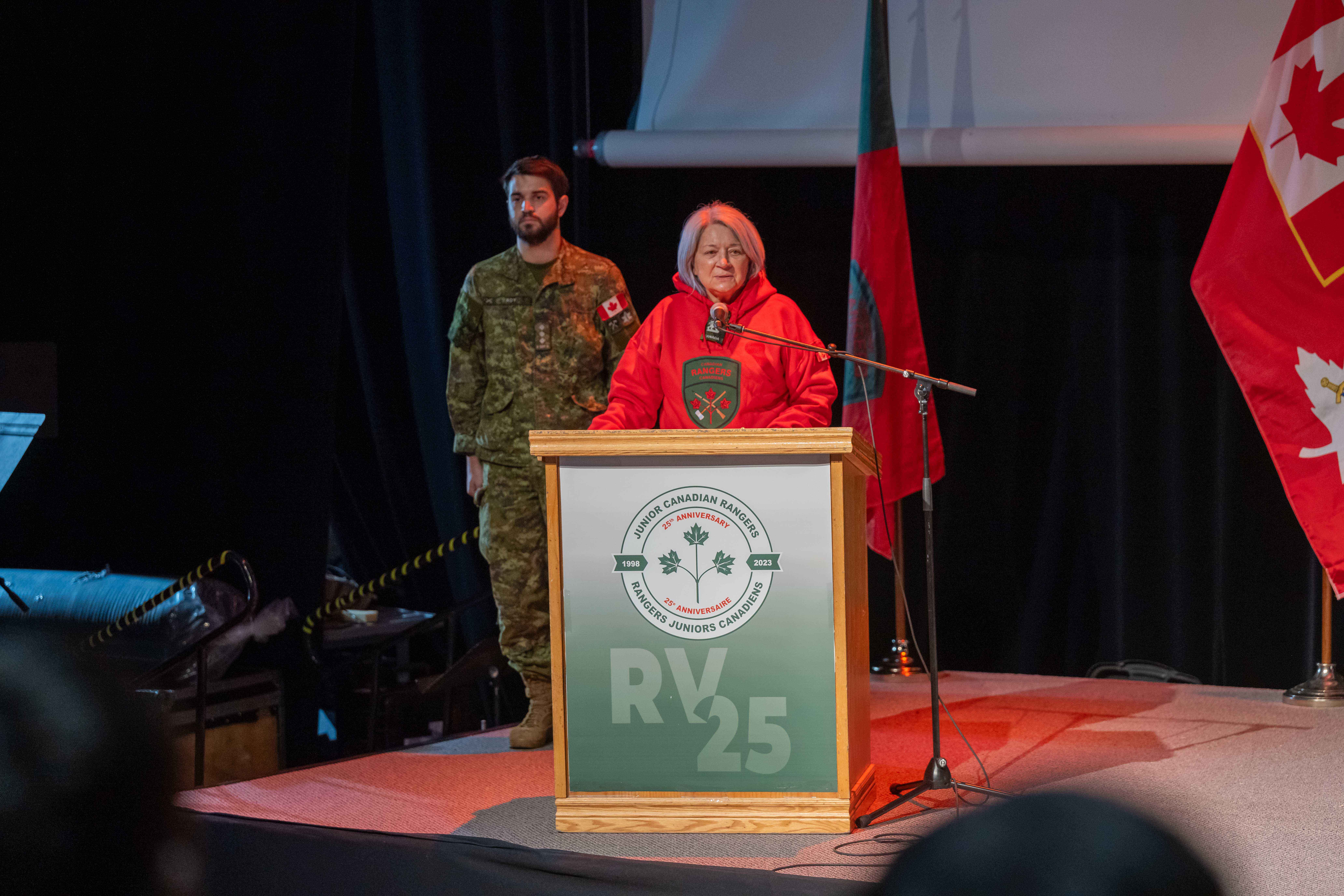La gouverneure générale Mary Simon prononce son discours
