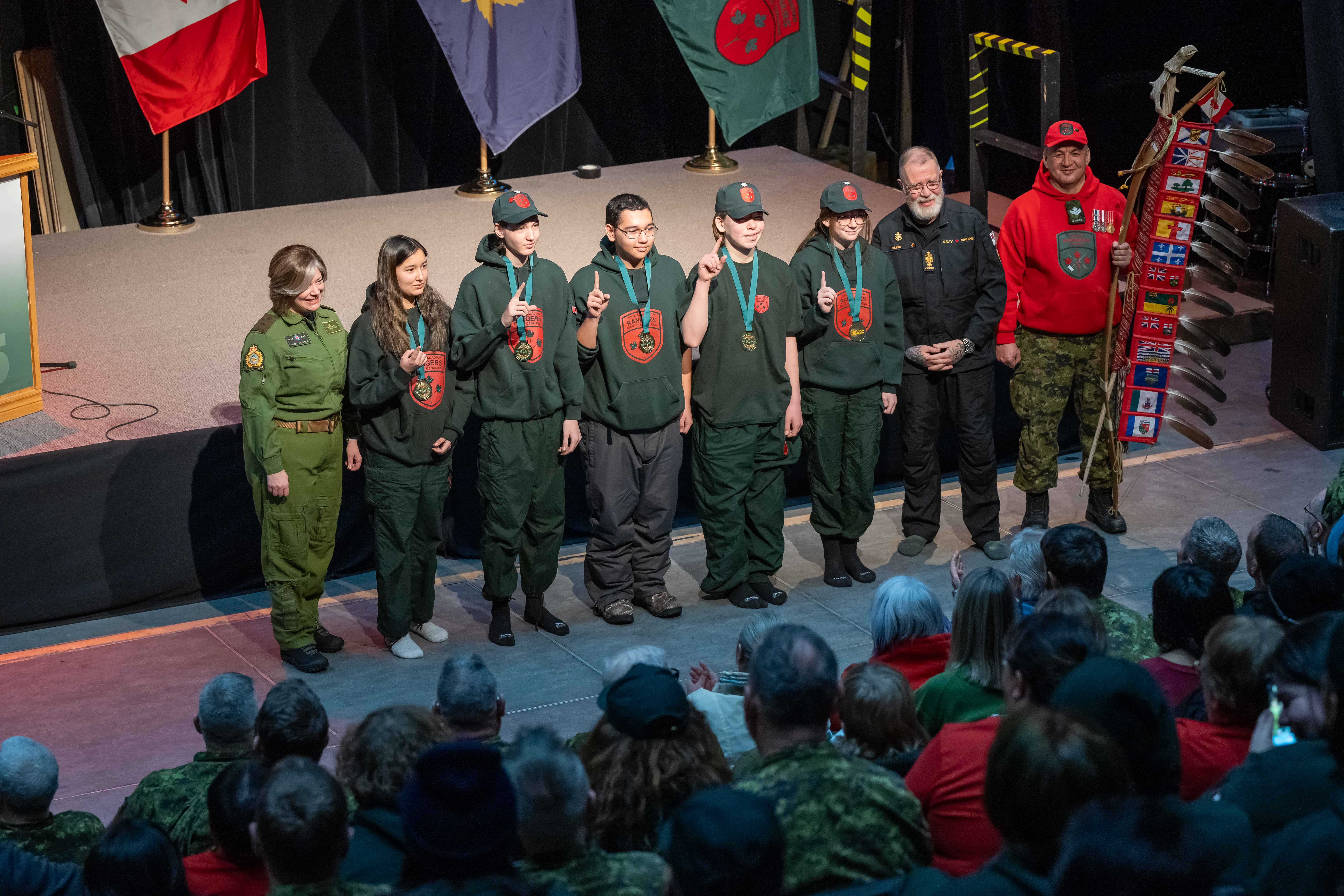 Photo de groupe des récipiendaires