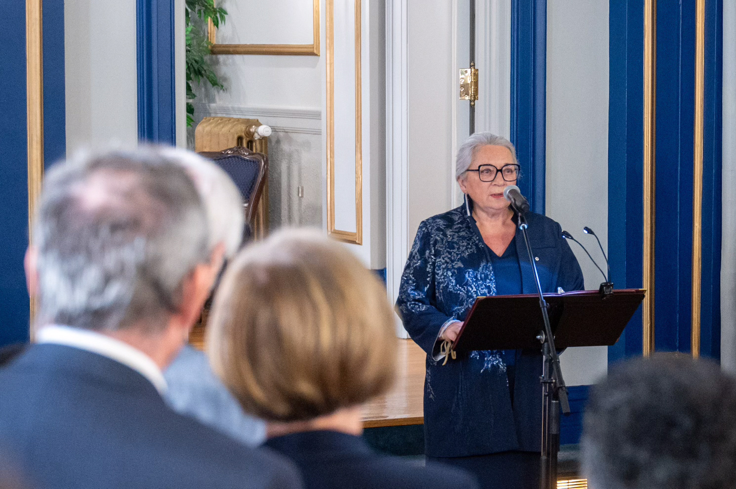 La gouverneure générale Mary Simon prononce son discours