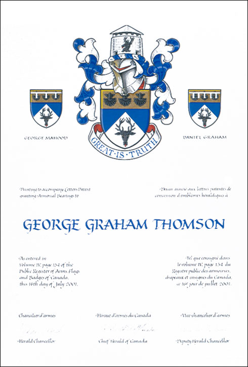 George Graham Thomson | The Governor General Of Canada