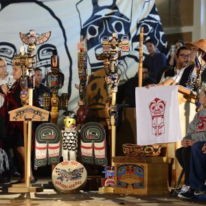 Tournée royale 2016 - Bella Bella et Cérémonie du bâton noir