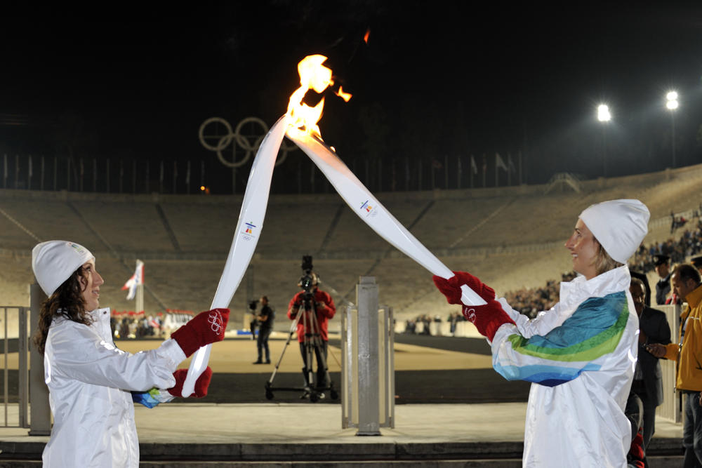 STATE VISIT TO THE HELLENIC REPUBLIC - Olympic Flame Handover Ceremony ...