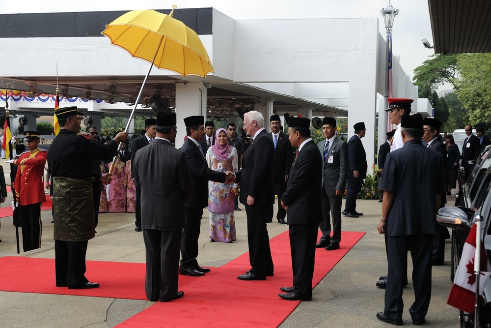 Visite d'État en Malaisie - Jour 1