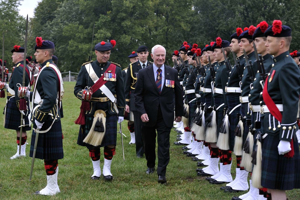 Visit to Two Historic Canadian Regiments in Montréal | The Governor ...