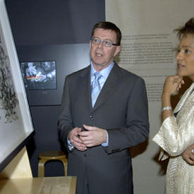 Opening of the exhibition UNIQUE! 30 Years of Outstanding Crafts at the Canadian Museum of Civilization in Gatineau, Quebec