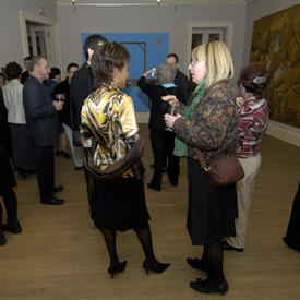 Vernissage de l’exposition Musée d’art contemporain de Montréal à Rideau Hall