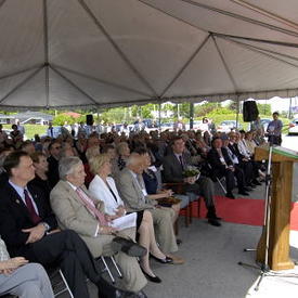Inauguration officielle du Centre d’accueil temporaire situé sur les terrains du Centre de santé Perley-Rideau  pour anciens combattants, à Ottawa