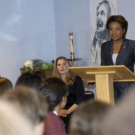 Governor General and Mr. Lafond met with Toronto’s francophone community during regional visit