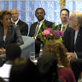 Governor General and Mr. Lafond met with Toronto’s francophone community during regional visit