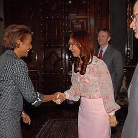 Governor General's Official Visit to Argentina - Meeting with President Cristina Fernández de Kirchner