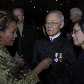 Meeting with recipients of the Order of Canada