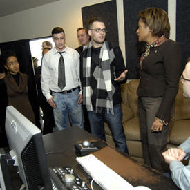 Governor General's Visit to the Remix Project in Toronto