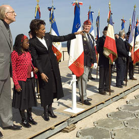 Ceremony commemorating the 63rd anniversary of Victory in Europe Day
