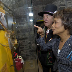 Inauguration de la Redoute du Cap-aux-Diamants et ses expositions