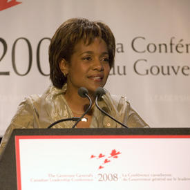 Conférence canadienne du Gouverneur général sur le leadership 2008