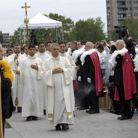 Messe de clôture du 49e Congrès eucharistique international à Québec