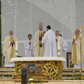 Messe de clôture du 49e Congrès eucharistique international à Québec