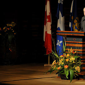 La gouverneure générale ouvre l'assemblée générale du Conseil international des monuments et des sites à Québec